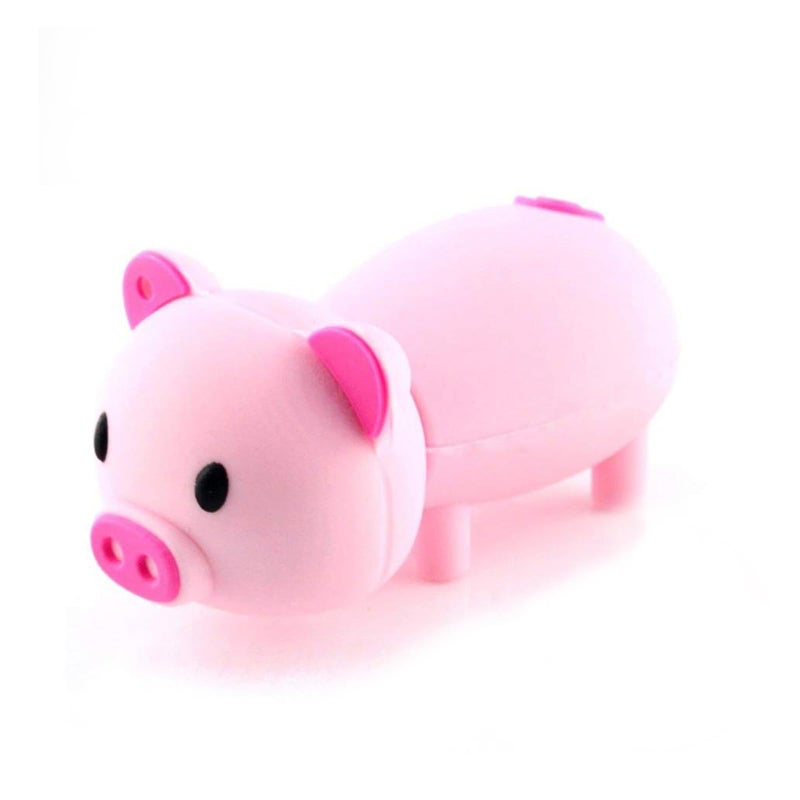 Aretop Flash Drive Cute 64GB, USB 2.0 Cute Pink Pig Shape USB Memory Stick Pendrive for Computer 64GB Thumb Drive USB Jump Drive Gift for Girls Kids Present - Image 1